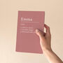 Personalised Name Notebook, thumbnail 5 of 7