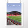 Fleetwood Town Highbury Stadium Poster, thumbnail 2 of 6