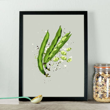 Chillies Vegetable Kitchen Print, 7 of 8