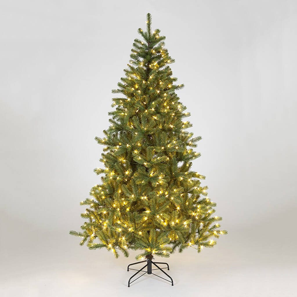 Artificial Pre Lit Christmas Tree Douglas Fir 7ft, 1 of 7