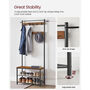 Vintage Hat Coat Rack Stand Organiser With Shoe Bench, thumbnail 3 of 11