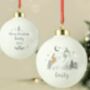 Personalised The Snowman Magical Adventure Bauble, thumbnail 3 of 4