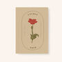 Personalised Birth Flower Notebook, thumbnail 7 of 11