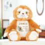 Baby Birth Giraffe Soft Toy, thumbnail 5 of 8