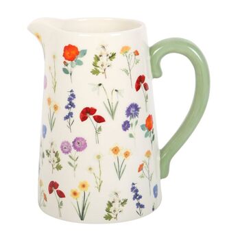 Wildflower Ceramic Flower Jug, 3 of 3