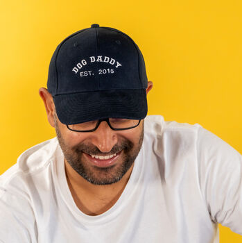 Personalised Dad Father Daddy Est. Year Cap, 3 of 9