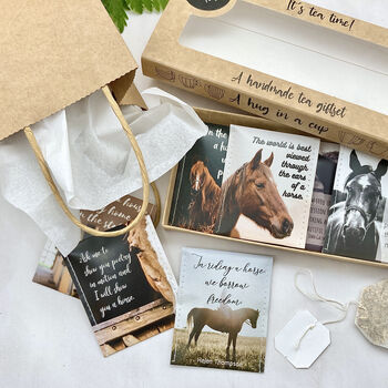 Equestrian Gifts: Horse Riders Tea Gift Set, 3 of 12