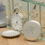 Personalised Script Initial Pocket Watch, thumbnail 3 of 7