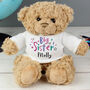 Personalised Big Sister Teddy Bear, thumbnail 3 of 3