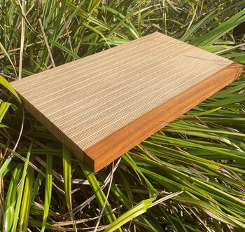 Sapele And Birchwood Ply Bread Board, 3 of 4