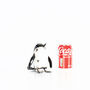 Miniature Penguin Metal Sculpture, thumbnail 5 of 10