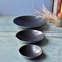 6th Anniversary Gift Set Of Three Iron Pressed Bowls, thumbnail 6 of 10