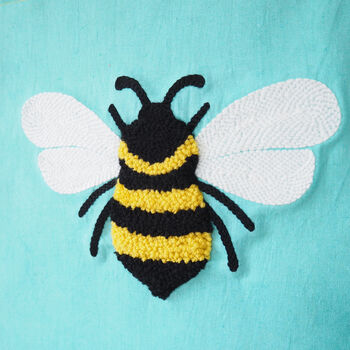 Bumblebee Punchneedle Wall Hanging, 2 of 5