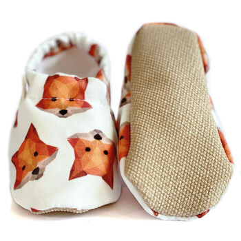 Fox Cotton Slippers For Babies And Toddlers, 4 of 4
