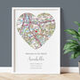 Welcome To The World Ordnance Survey Landranger Personalised Map Print New Baby Gift, thumbnail 1 of 12