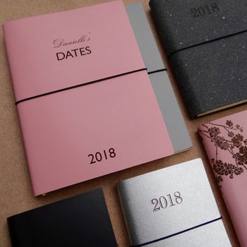Personalised 'Dream Diary' Leather Diary Journal, 8 of 8