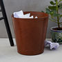 Leather Waste Paper Bin, thumbnail 1 of 4