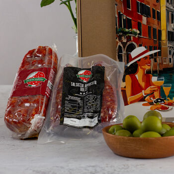 Italian Charcuterie And Snacks Hamper Gift Box, 5 of 7