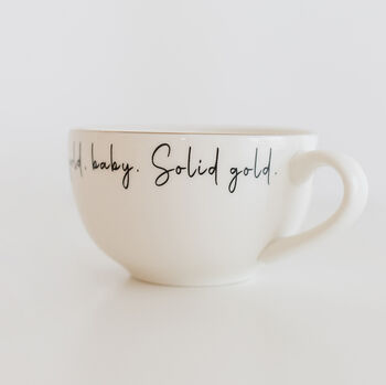 Hidden Message Mug You Are Gold, Baby, 4 of 9