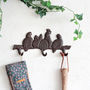 Cast Iron Rooster Wall Hook, thumbnail 2 of 4