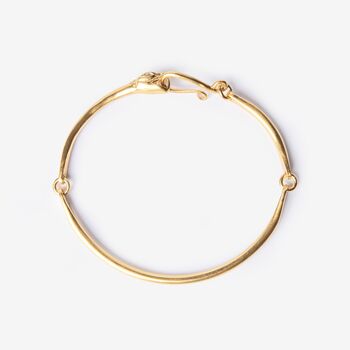 Ouroboros Snake Gold Plated Bracelet, 4 of 5