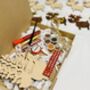 Personalised Reindeer Bunting Wooden Paint Craft Kit, thumbnail 7 of 12