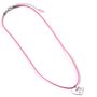 Barbie Sterling Silver Heart Necklace, thumbnail 2 of 3