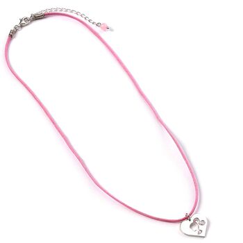 Barbie Sterling Silver Heart Necklace, 2 of 3