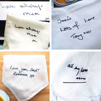 Personalised Hand Writing Cap Gift For Men Or Women, 2 of 10