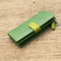 Green And Multicolour Womans Leather Purse Wallet Rfid, thumbnail 5 of 12