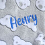 Personalised Teddy Blanket For A Baby, thumbnail 2 of 6
