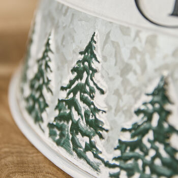 Merry Christmas Metal Tree Skirt, 3 of 4