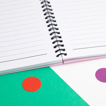 Hopes Dreams And Plans A5 Lined Notebook, 5 of 5
