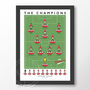 Arsenal The Champions 25/26 Poster, thumbnail 6 of 6