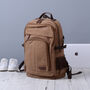 Colourway Canvas Backpack Rucksack, thumbnail 1 of 12