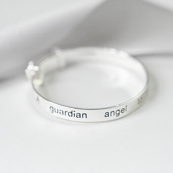 A Guardian Angel Christening Bangle, 4 of 4