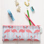 Flamingo Flourish Pencil Case, thumbnail 1 of 2