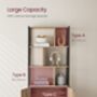 Four Tier Bookcase Industrial Style Storage Unit, thumbnail 6 of 12