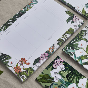 Weekly Planner A4 Palm House Tropics, 3 of 3