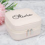 Personalised Powder Pink Travel Jewellery Case, thumbnail 3 of 4