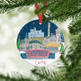 Personalised Cardiff Skyline Bauble Gift, thumbnail 1 of 4