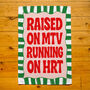 Funny Hrt Slogan Tea Towel, thumbnail 2 of 2