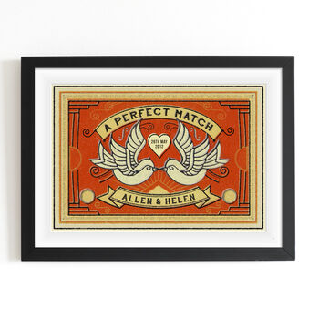 Personalised Matchbox Print, 4 of 5