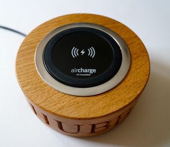 Personalised Wireless Phone Charger, 4 of 7