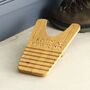 Personalised Solid Oak Boot Jack – Practical Gift For Walkers, thumbnail 7 of 9