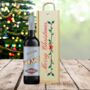 Merry Christmas Jam Shed Red Wine Gift Set, thumbnail 1 of 3