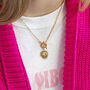 Sunburst Heart T Bar Necklace, thumbnail 8 of 10