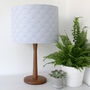 Harbour Waves Drum Lampshade, thumbnail 1 of 2