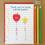 Personalised Teacher Thank You Card, thumbnail 1 of 3