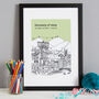 Personalised Derby Graduation Gift Print, thumbnail 3 of 9